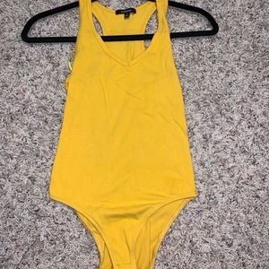 Mustard Yellow Bodysuit